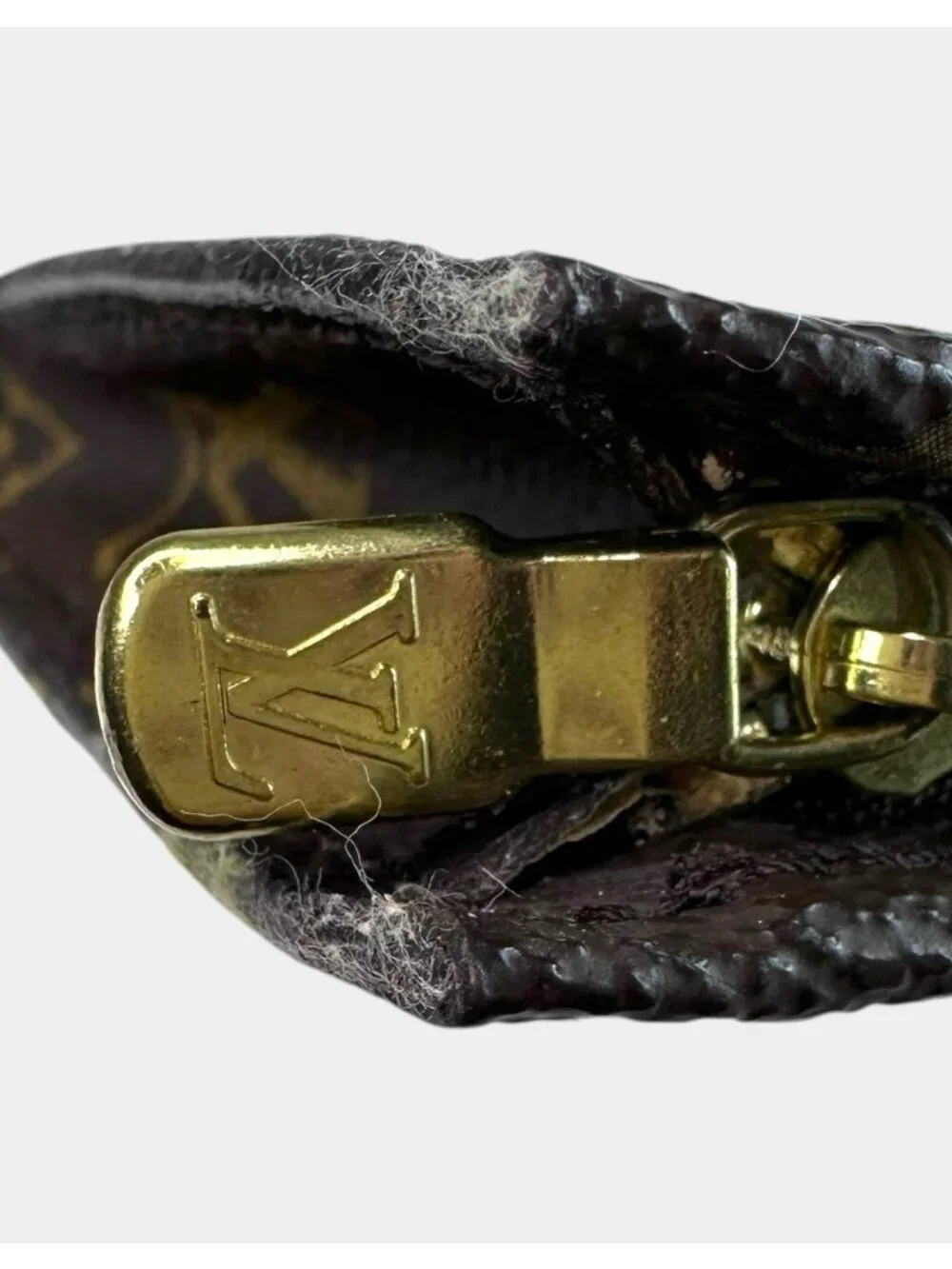 LOUIS VUITTON Monogram Bucket PM Accessory Pouch LV Authentic AR 1917 - Picture 12 of 13